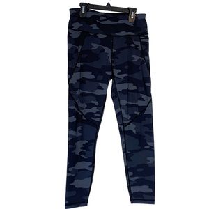 SWEATY BETTY Power 7/8 Workout Leggings in Black-Tonal-Camo-Print